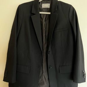 Everlane black blazer